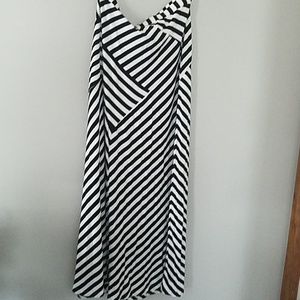 NWT Black and White Maxi Skirt